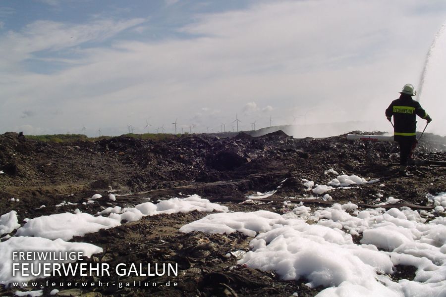 2005 - Deponiebrand in Bernau